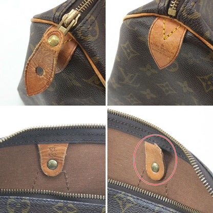 Louis Vuitton Monogram Speedy 35 Boston Bag