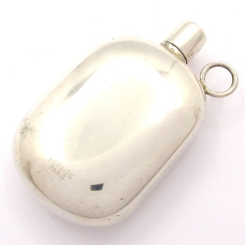 Hermes Pendant Top - Silver Perfume Bottle