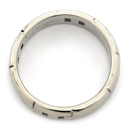 Hermes Ring Hera Cles S 18k White Gold White Gold #52 Au750 18k Gold Wedding