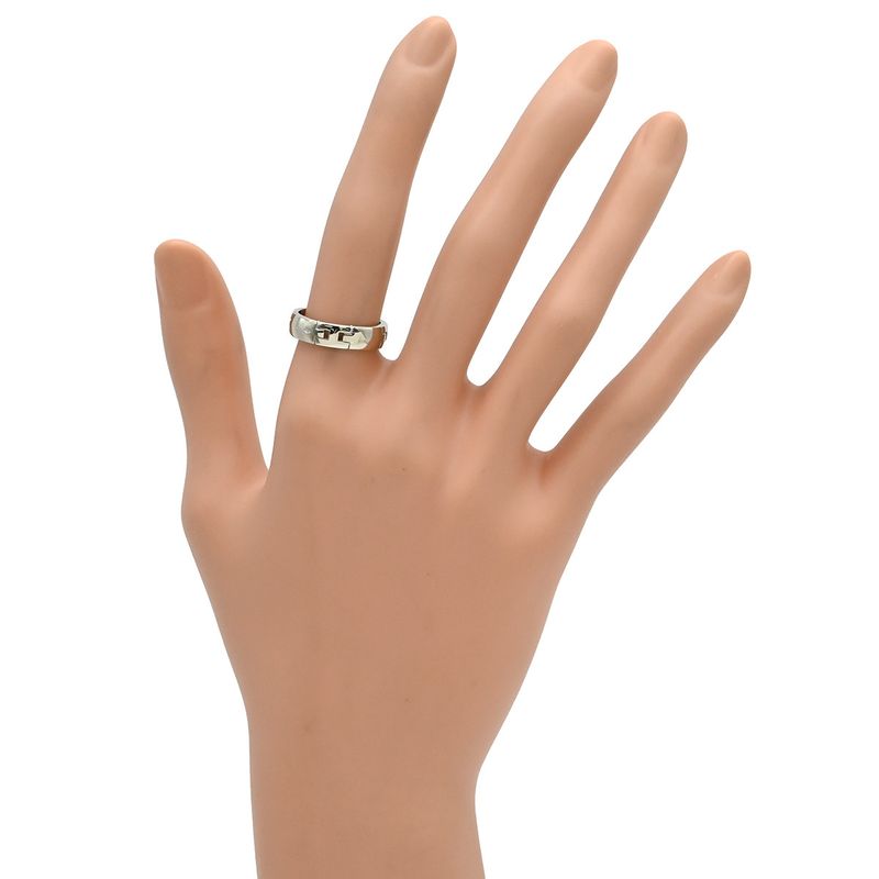 Hermes Ring Hera Cles S 18k White Gold White Gold #52 Au750 18k Gold Wedding