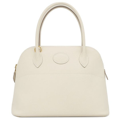Hermes 2-Way Bag Bolide 27 Vaux Epson Cles Gold Hardware Off-White Shoulder