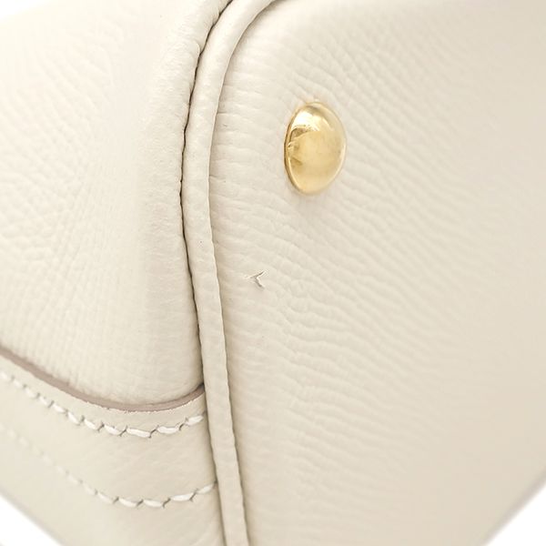 Hermes 2-Way Bag Bolide 27 Vaux Epson Cles Gold Hardware Off-White Shoulder
