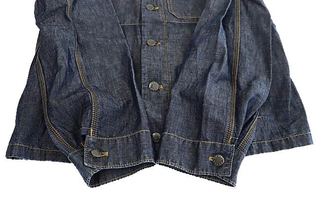 Prada 24SS Triangle Logo Pocket Chien Bray Shirt Blouson Jacket Geb254 38 M