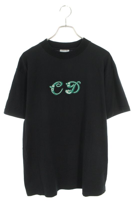 Dior 21SS 193j649a0677 Kenny Scharf Beaded Logo Oversized T-shirt Men's L