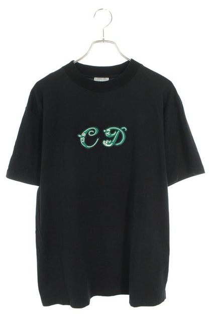 Dior 21SS 193j649a0677 Kenny Scharf Beaded Logo Oversized T-shirt Men's L