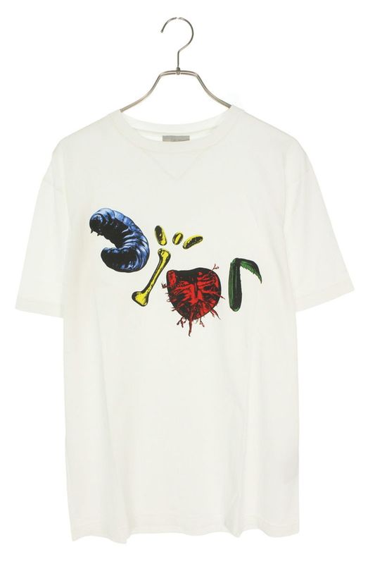 Dior 22AW 213j685c0677 Cactus Jack Logo Print T-shirt Men's XS