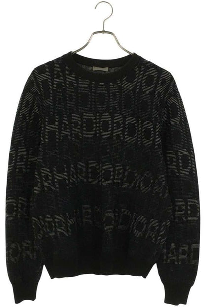 Dior Homme 18AW 863m626zt881 Wool Jacquard Crewneck Knit Men's M