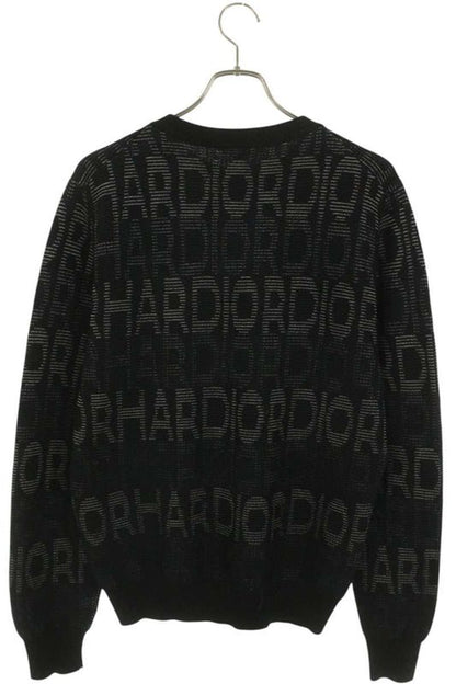 Dior Homme 18AW 863m626zt881 Wool Jacquard Crewneck Knit Men's M