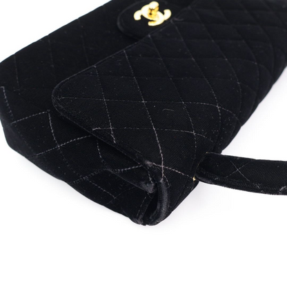 Chanel Parent And Child Bag Parent Only Handbag Velour