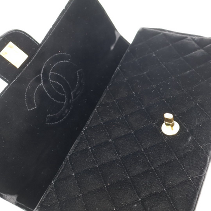 Chanel Parent And Child Bag Parent Only Handbag Velour