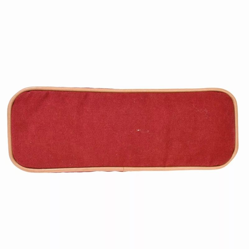 Hermes Ermel Pouch Bolide Makeup Pouch Cotton Red 05bs063