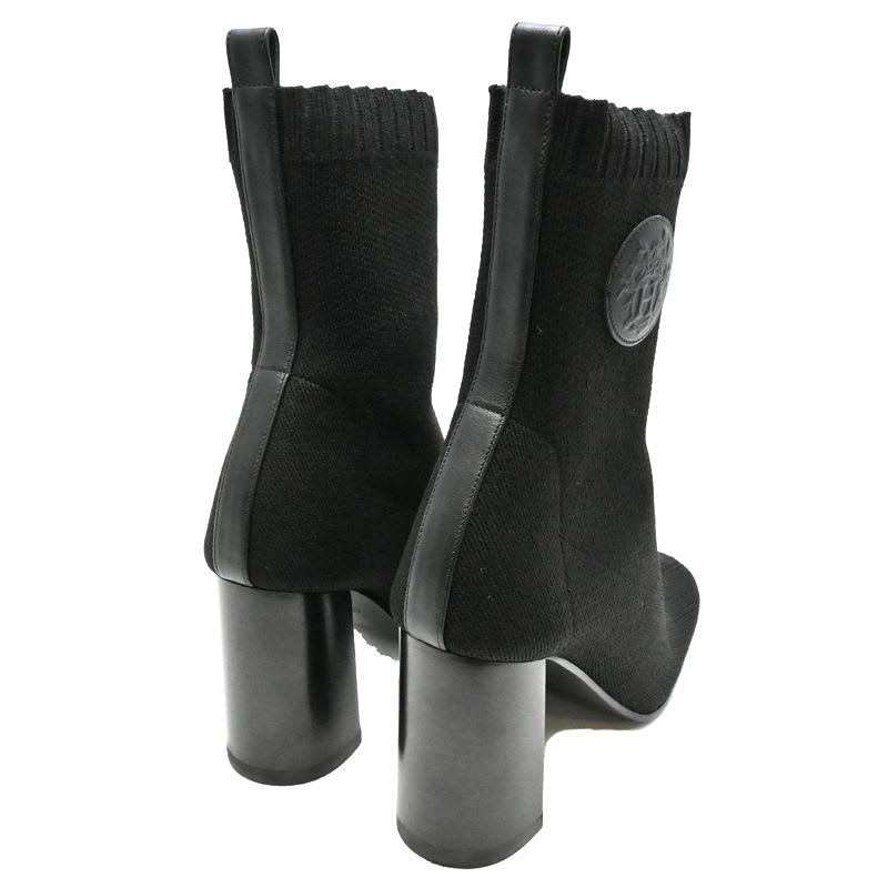 Hermes Twist Black Size 23.5 Boots
