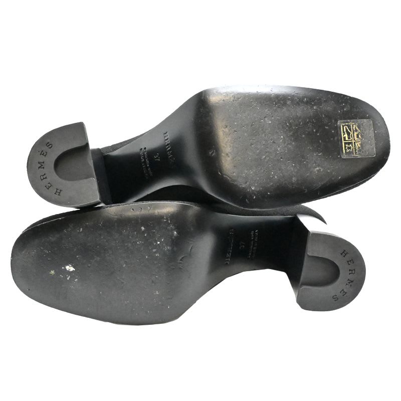 Hermes Twist Black Size 23.5 Boots