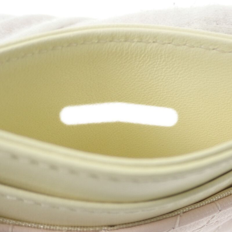 Christian DIOR Lady Dior Freesia Card Holder S0974obws Card Case Lambskin Pink