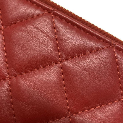 Chanel Clutch Bag Matelasse Red Gold Hardware / Casino Lucky Charm Lambskin