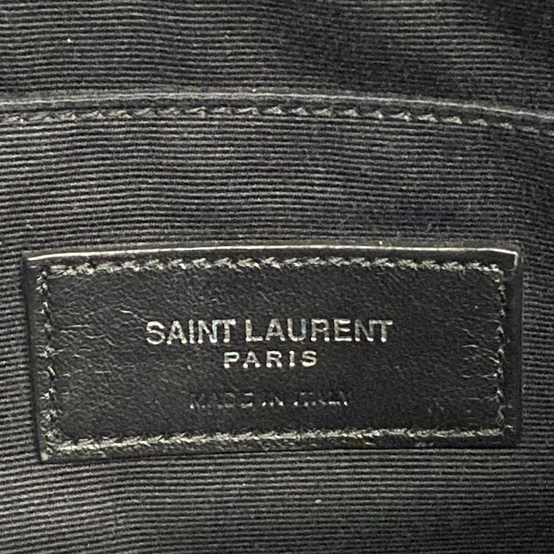 Saint Laurent Paris Clutch Bag - 453249 Black Leather