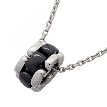 Chanel Necklace Ultra Collection 18K White Gold White Gold Ceramic Black Cles