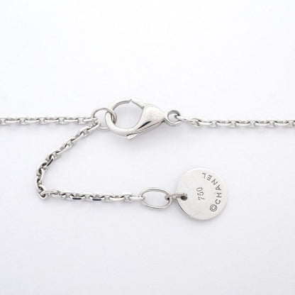 Chanel Necklace Ultra Collection 18K White Gold White Gold Ceramic Black Cles