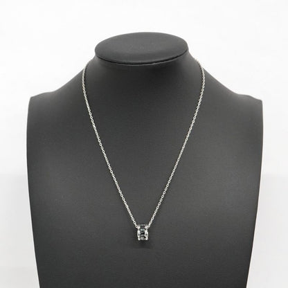 Chanel Necklace Ultra Collection 18K White Gold White Gold Ceramic Black Cles