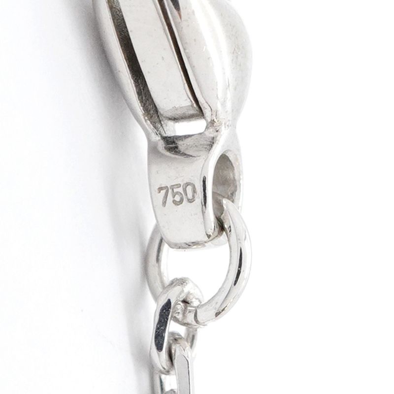 Chanel Necklace Ultra Collection 18K White Gold White Gold Ceramic Black Cles