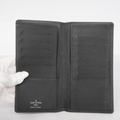 Louis Vuitton Long Wallet Taiga Porte Barrule Carte Cles Di M30392 Ardoise Men's