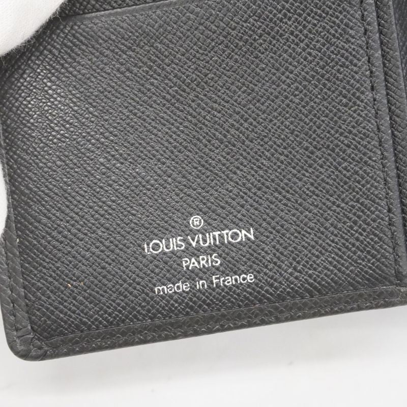 Louis Vuitton Long Wallet Taiga Porte Barrule Carte Cles Di M30392 Ardoise Men's