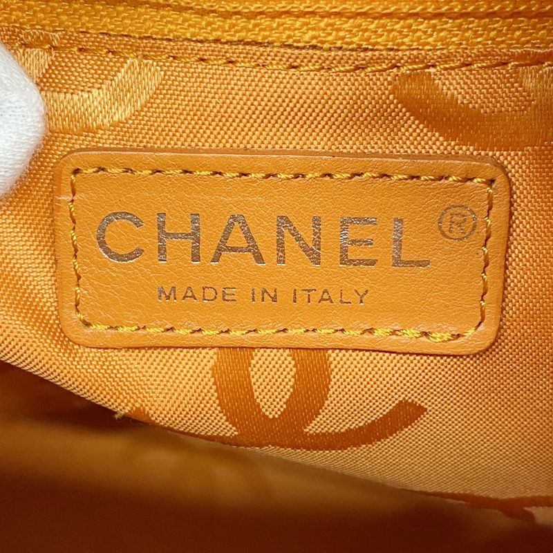 Chanel Tote Bag Cambon Lambskin Beige Silver Hardware Women