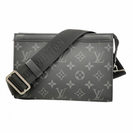 Louis Vuitton Shoulder Bag Monogram Eclipse Gaston Wearable Wallet M81124 Black