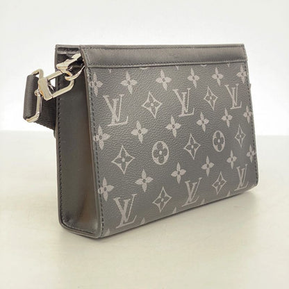 Louis Vuitton Shoulder Bag Monogram Eclipse Gaston Wearable Wallet M81124 Black