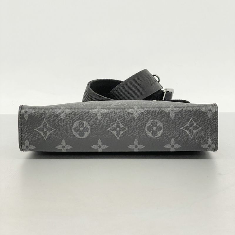 Louis Vuitton Shoulder Bag Monogram Eclipse Gaston Wearable Wallet M81124 Black