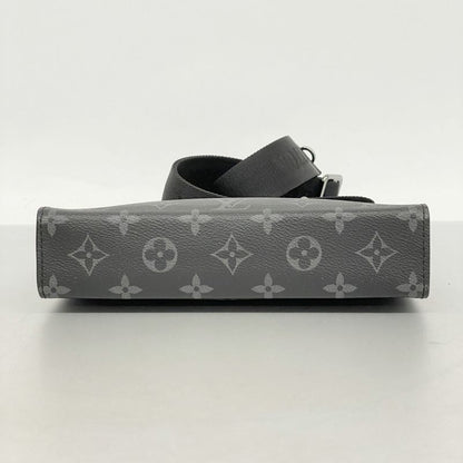 Louis Vuitton Shoulder Bag Monogram Eclipse Gaston Wearable Wallet M81124 Black