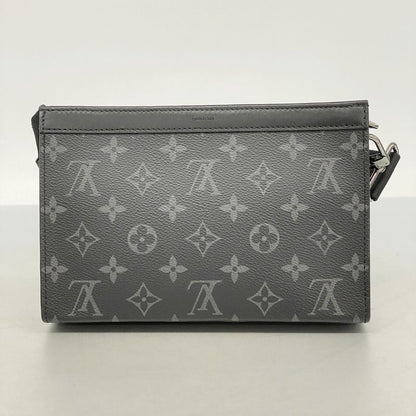 Louis Vuitton Shoulder Bag Monogram Eclipse Gaston Wearable Wallet M81124 Black