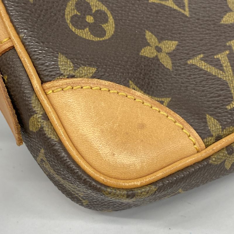 Louis Vuitton Clutch Bag Monogram Marly Dragonne PM M51827 Brown Men's