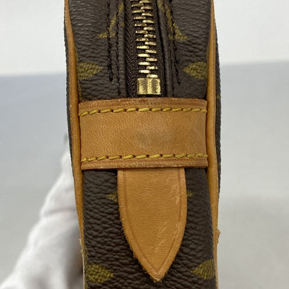 Louis Vuitton Clutch Bag Monogram Marly Dragonne PM M51827 Brown Men's