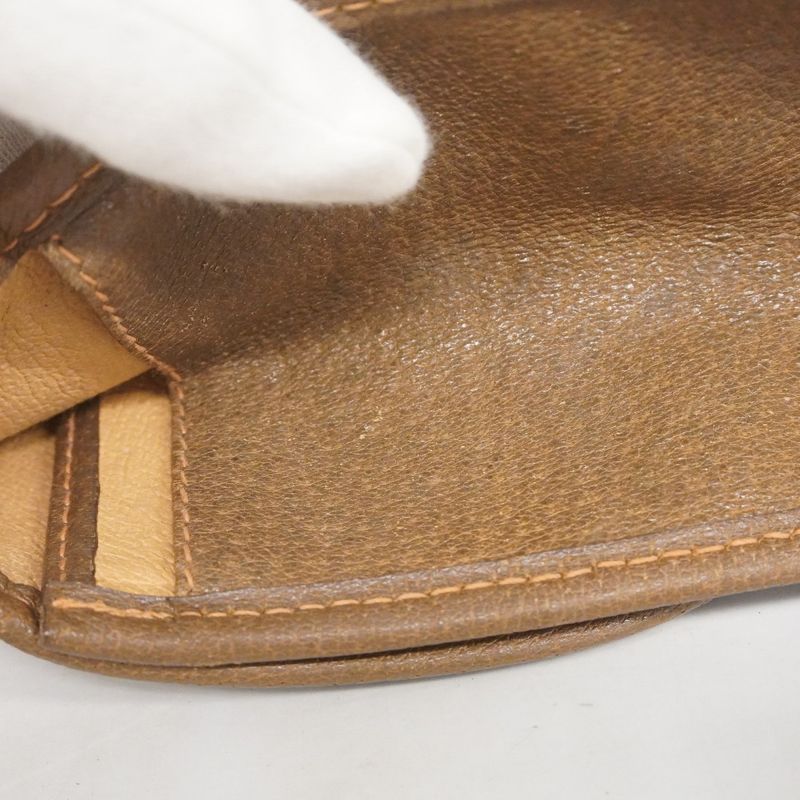 Gucci Clutch Bag GG Supreme/sherry Line 89 01 031 PVC Brown Ladies