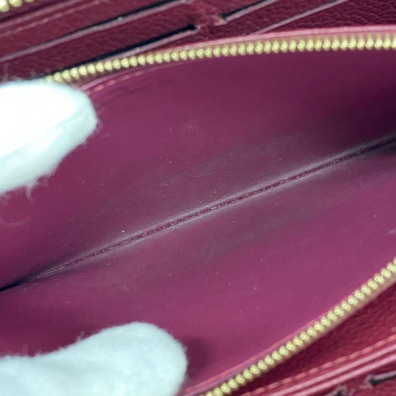 Louis Vuitton Monogram Empreinte Zippy Wallet M60549 Aurore Ladies