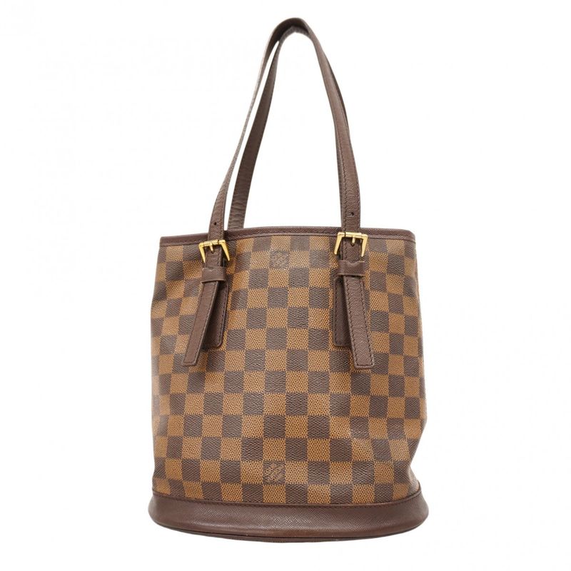 Louis Vuitton Damier Marais Tote Bag N42240 Ebene Womens