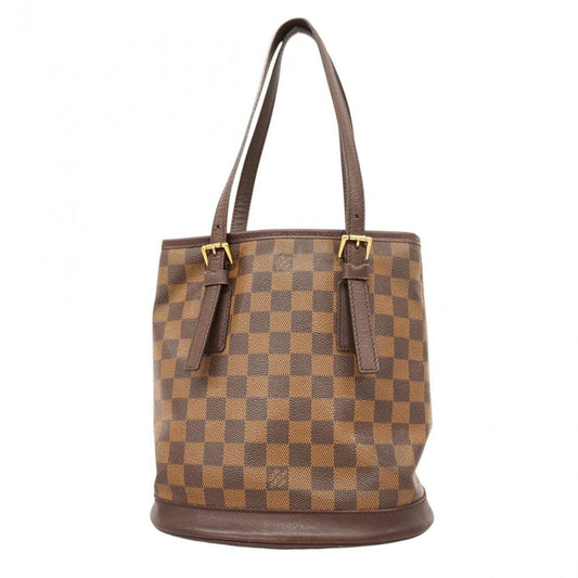 Louis Vuitton Damier Marais Tote Bag N42240 Ebene Womens