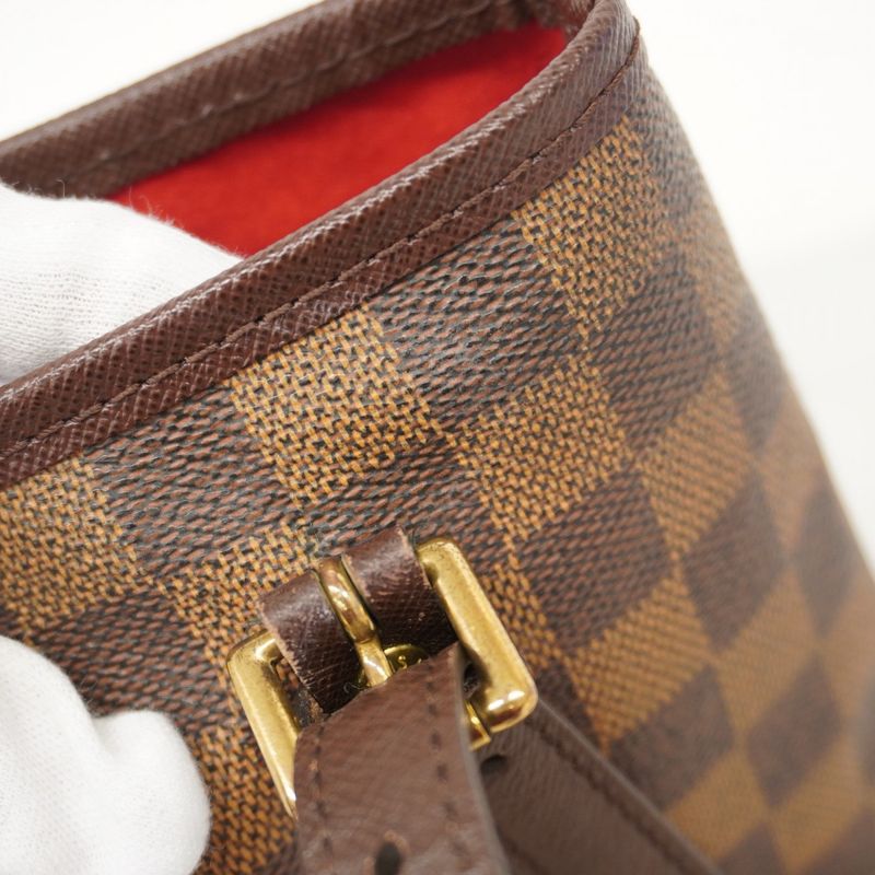 Louis Vuitton Damier Marais Tote Bag N42240 Ebene Womens