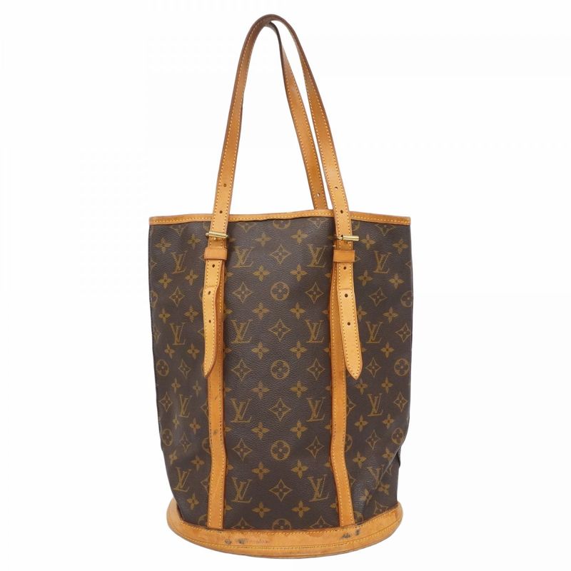 Louis Vuitton Tote Bag Monogram Bucket GM M42236 Brown Ladies