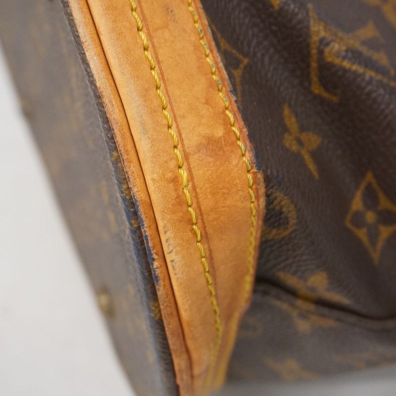 Louis Vuitton Tote Bag Monogram Bucket GM M42236 Brown Ladies