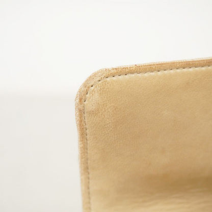 Chanel Shoulder Bag Chocobar New Travel Canvas Beige Silver Hardware Women