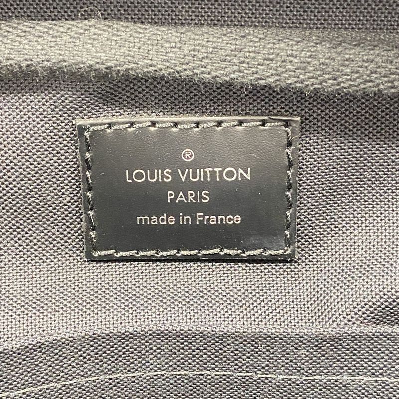 Louis Vuitton Body Bag Damier Graphite Ambler N41289 Black Men's