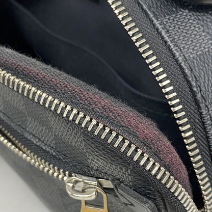 Louis Vuitton Body Bag Damier Graphite Ambler N41289 Black Men's