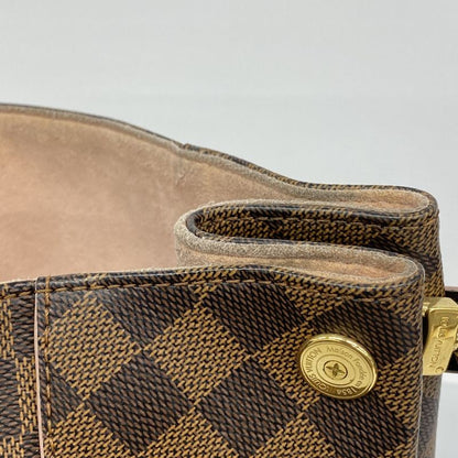 Louis Vuitton Damier Caisa Hobo Shoulder Bag N41556 Ebène/rose Ballerine Ladies