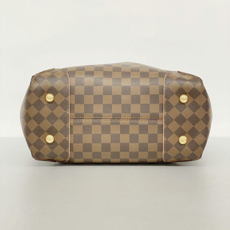 Louis Vuitton Damier Caisa Hobo Shoulder Bag N41556 Ebène/rose Ballerine Ladies