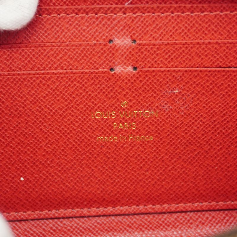 Louis Vuitton Damier Portefeuille Clemence N60534 Three's Ladies Long Wallet