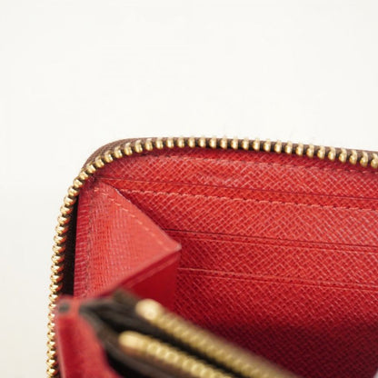 Louis Vuitton Damier Portefeuille Clemence N60534 Three's Ladies Long Wallet