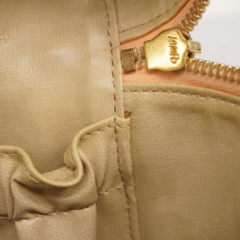 Chanel Vanity Bag Caviar Skin Salmon Pink Gold Hardware Women