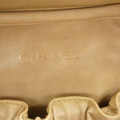 Chanel Vanity Bag Caviar Skin Salmon Pink Gold Hardware Women